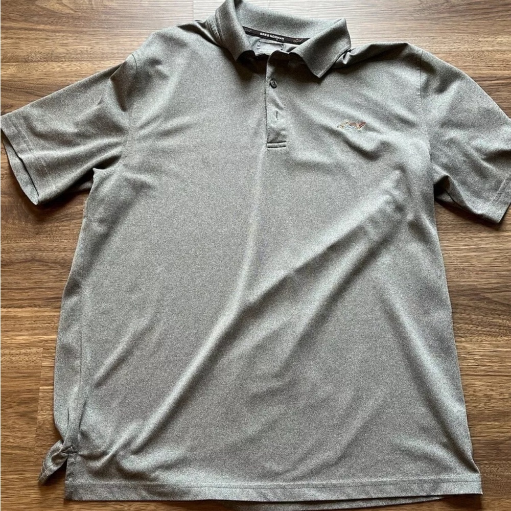Greg Norman Golf Polo Shirt Men’s M Gray